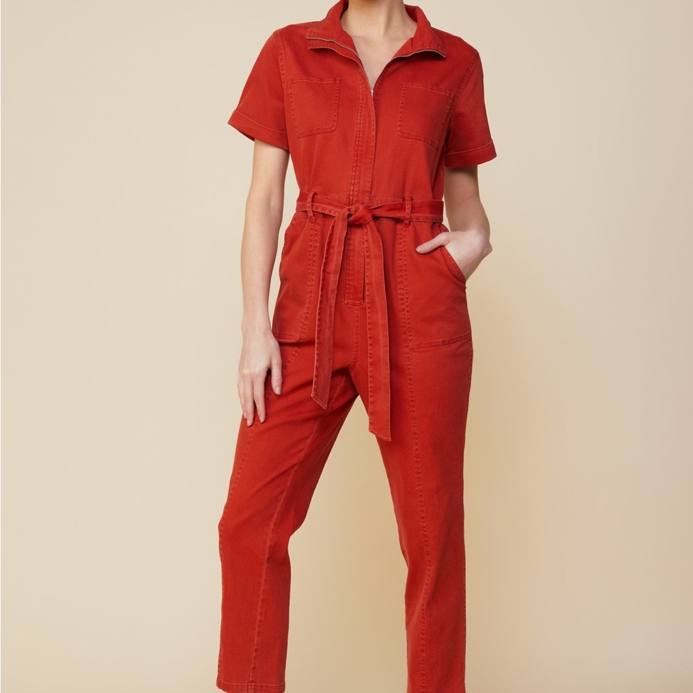 Women's Red Jumpsuit